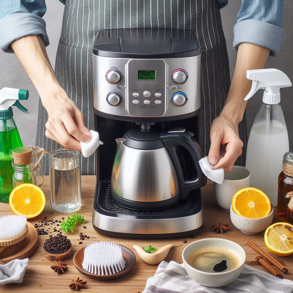 how to clean coffee maker without vinegar