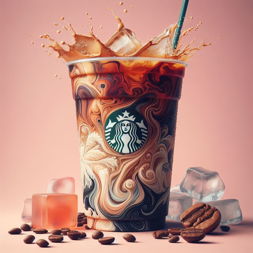 how much caffeine in venti iced coffee